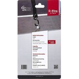 Premium D-ringen van Acebikes - verpakt in blister - inclusief bevestigingsmaterialen