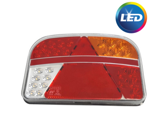 Achterlicht rechts - 8P connector - LED