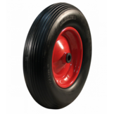 4.00-8 kruiwagenwiel - Anti-lek met stalen velg - 200 kg maximale belasting - 25 mm asgat/naafdiameter - inclusief kogellager