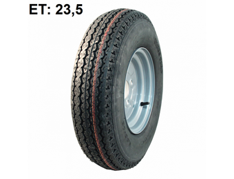 Wiel 5.00-10 (4x100) 440kg - 6PR - naaf 60 mm