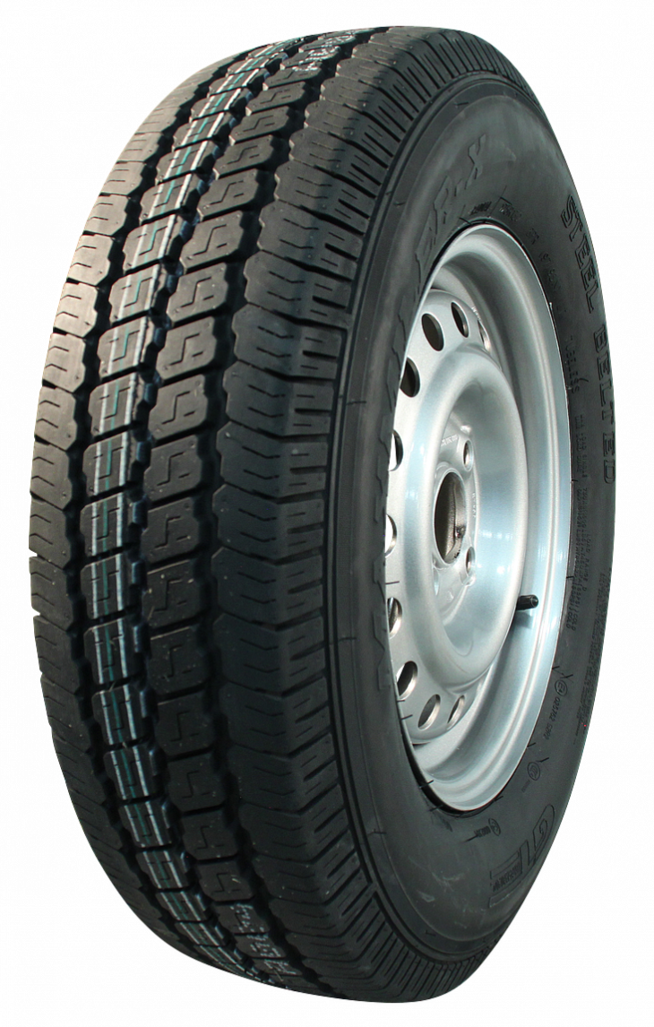 Compleet 13 inch wiel - 175/80R13 band + velg - steek: 4x130 - 670 kg - 85 mm asgat/naafdiameter