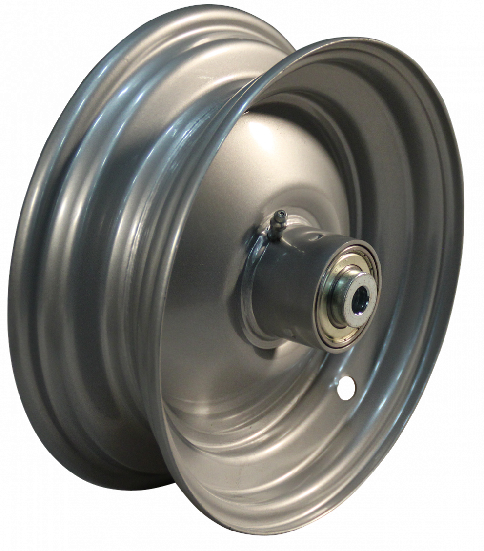 Losse 8 inch WESTFALIA velg - 2.50x8 - ET0 - inclusief kogellager - staal - grijs