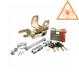 DoubleLock Avonride AV50 Fixed Lock - SCM gekeurd onderbouw disselslot voor de Knott Avonride AV50