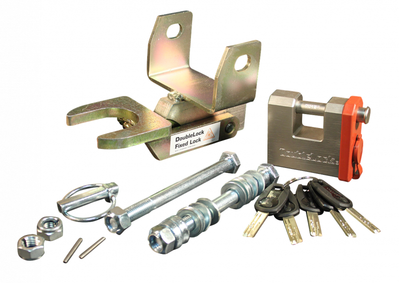 DoubleLock Avonride AV50 Fixed Lock - SCM gekeurd onderbouw disselslot voor de Knott Avonride AV50