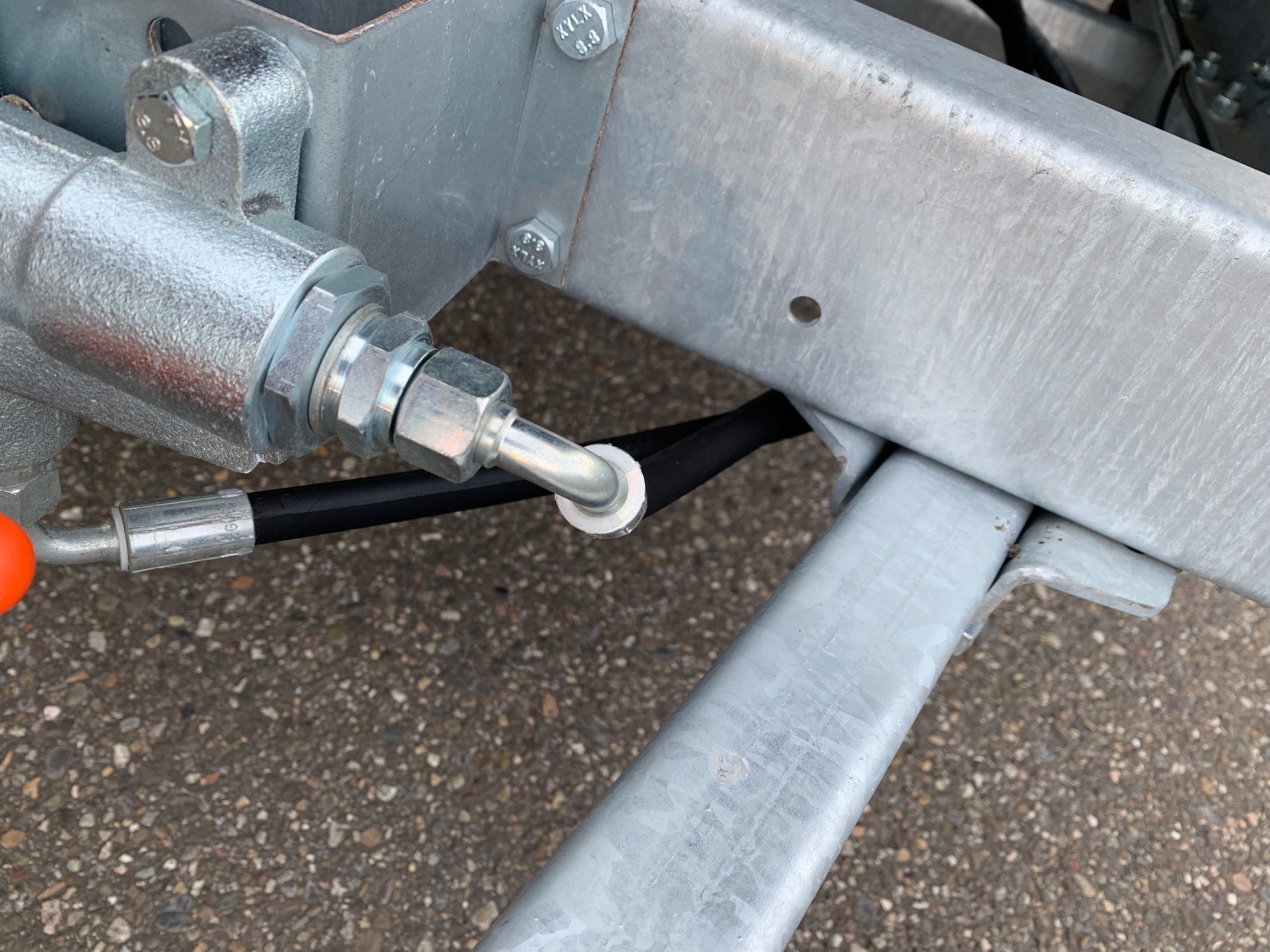 Complete handpomp bediening set