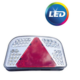 LED achterlicht rechts met alle functies- 55 leds - 244x149x48 mm