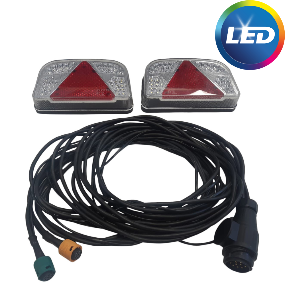 LED set met 7 meter hoofdkabel - 13 polig