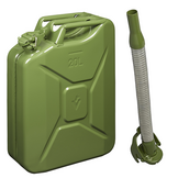 Jerrycan 20 liter -flexibele schenktuit 20 mm - perfect voor opslag van brandstof
