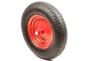 Kruiwagenwiel 4.00-8 luchtband - 195 kg - 20 mm