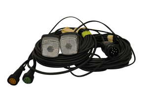 8,4 meter - 13 polig - 2x 8P - aftakkingen - Aspock