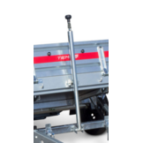 kantelbare temared steunpoot multi 48 mm met opdraai slinger