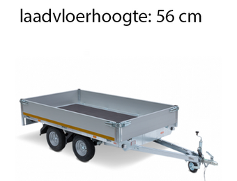 330x180 cm - 2000 kg - 30 cm borden - geremd