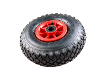 Steekwagenwiel 3.00-4 - luchtband - 125 kg - 20 mm