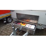 De Haan Box HAV/HAS - 900x380x150 mm - waterdichte en stofdichte aluminium traanplaat disselkist  - voorzien van vlinderslot of t-sluiting