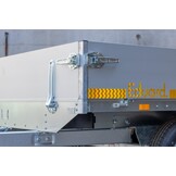 Ongeremde Eduard Plateauwagen - 230x145 cm - 750 kg ongeremde plateauwagen - 56 cm laadvloerhoogte