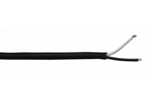 Kabel 2-aderig (2x1,5 mm²) per meter