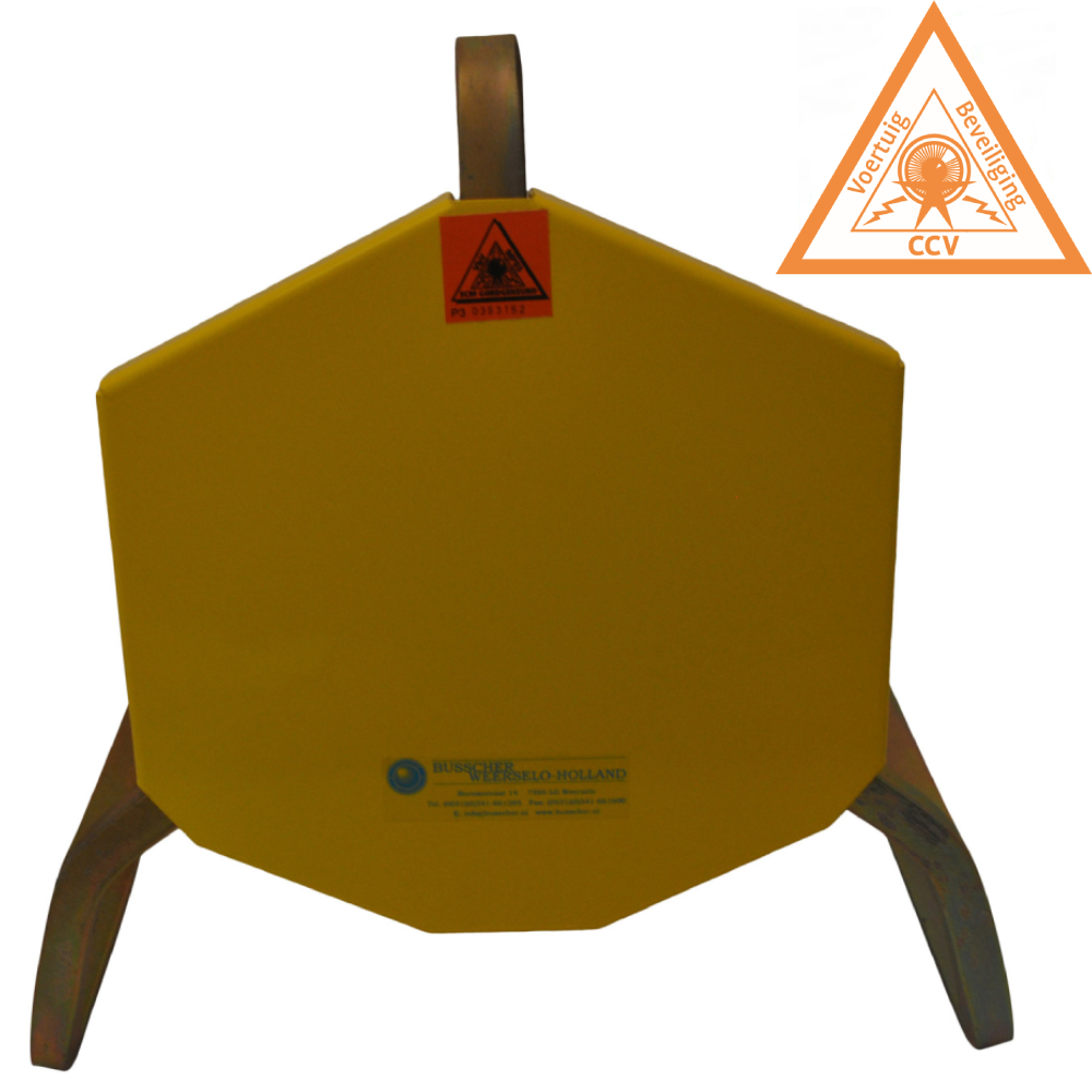 Politie wielklem TNO/TÜV - SCM gekeurd - geschikt voor 8, 9 en 10 inch wielen