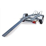 Motoraanhanger TEMARED MOTO 1 - 200x107 cm - 750 kg - ongeremd - motortrailer - geschikt voor 1 motor - inclusief oprijplaat