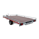 Quad trailer -300x200 cm - Temared QUAD 2 3020C - 1350 kg - inclusief oprijplaten