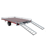 Quad trailer -300x200 cm - Temared QUAD 2 3020C - 1350 kg - inclusief oprijplaten