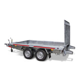 TEMARED machinetransporter 350x160 cm - 3500 kg - geremd - machinetransporter met oprijklep