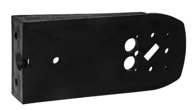 Aspock Flexipoint houder - hard rubber - 150 mm