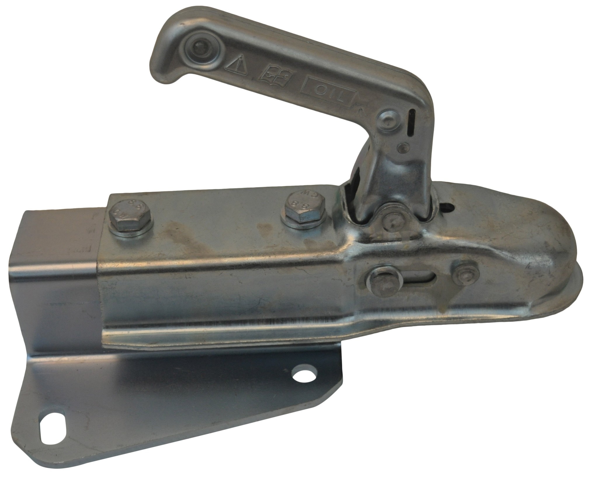 Winterhoff WW150VF - koker 60 mm - 1500 kg - ongeremd - V-dissel