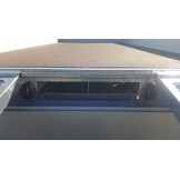 Geremde Eduard multitransporter - 456x200 cm - 3000 kg bruto laadvermogen - 63 cm laadvloerhoogte - 30 cm borden - inclusief oprijplaten en handlier