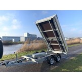 310x160 cm - 2700 kg - elektrische bediening - 30 cm borden -  inclusief oprijplaten