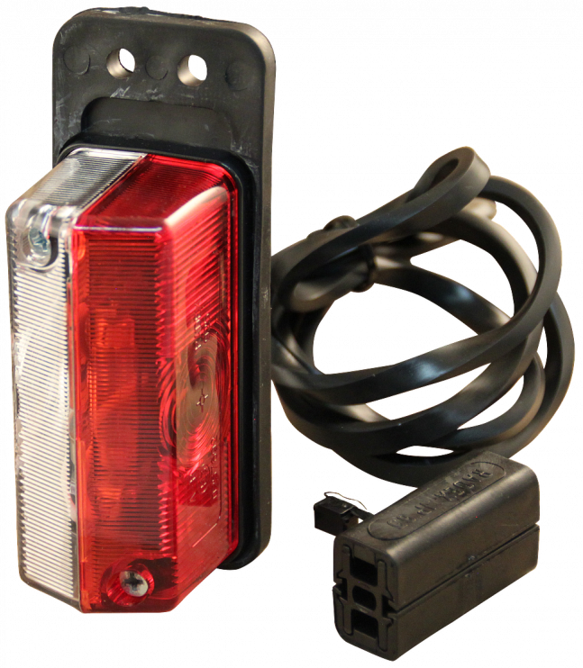 Radex 925/1 - rood/witte markeringslamp - connector aansluiting
