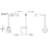 Solenoid 12V voor hydraulische pomp