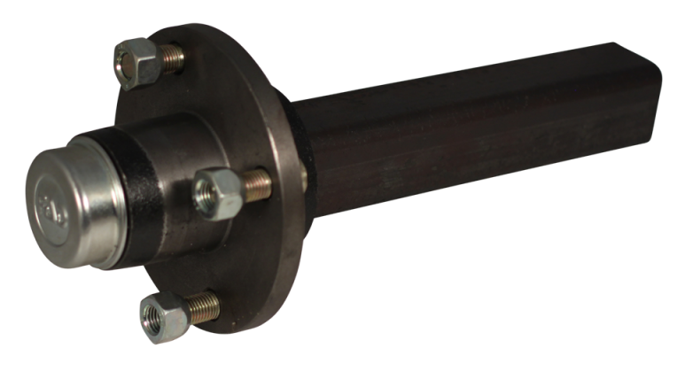 Ongeremde naaf met aseind - 4x100 - aseind 40x200 mm