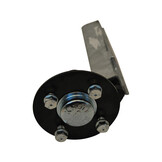 Ongeremde naaf met aseind - 4x100 - 175 kg maximale belasting - rechts