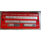 Ongeremde naaf met aseind - 4x100 - 175 kg maximale belasting - links