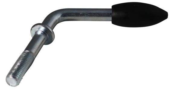 Knevel voor neuswielklem M12x60 mm