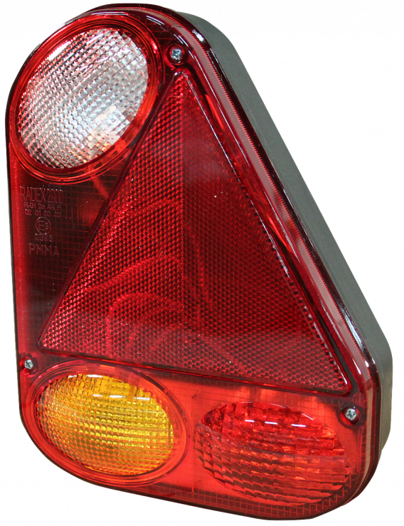 Radex 2900 Rechts 180x240x60 mm - verticale montage - voorzien van 5-polige connector aansluiting