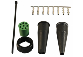 Aspock connector - rechts - 8 pins