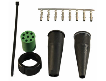 Aspock connector - rechts - 8 pins