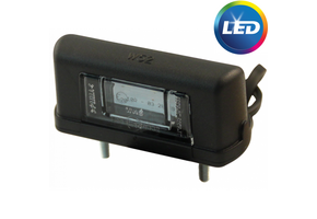 WAS 244 - kentekenv. - LED - DC connector