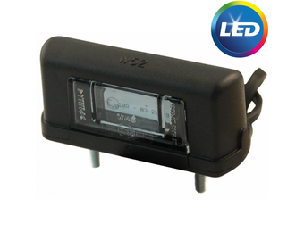 WAS 244 - kentekenv. - LED - DC connector