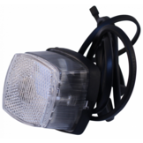 Aspock Squarepoint - wit - 150 cm DC kabel