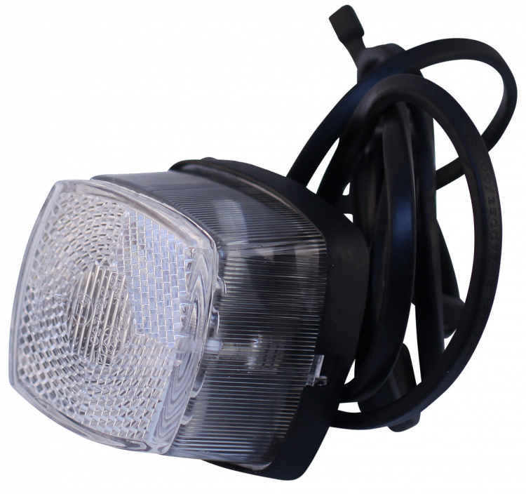 Aspock Squarepoint - wit - 150 cm DC kabel