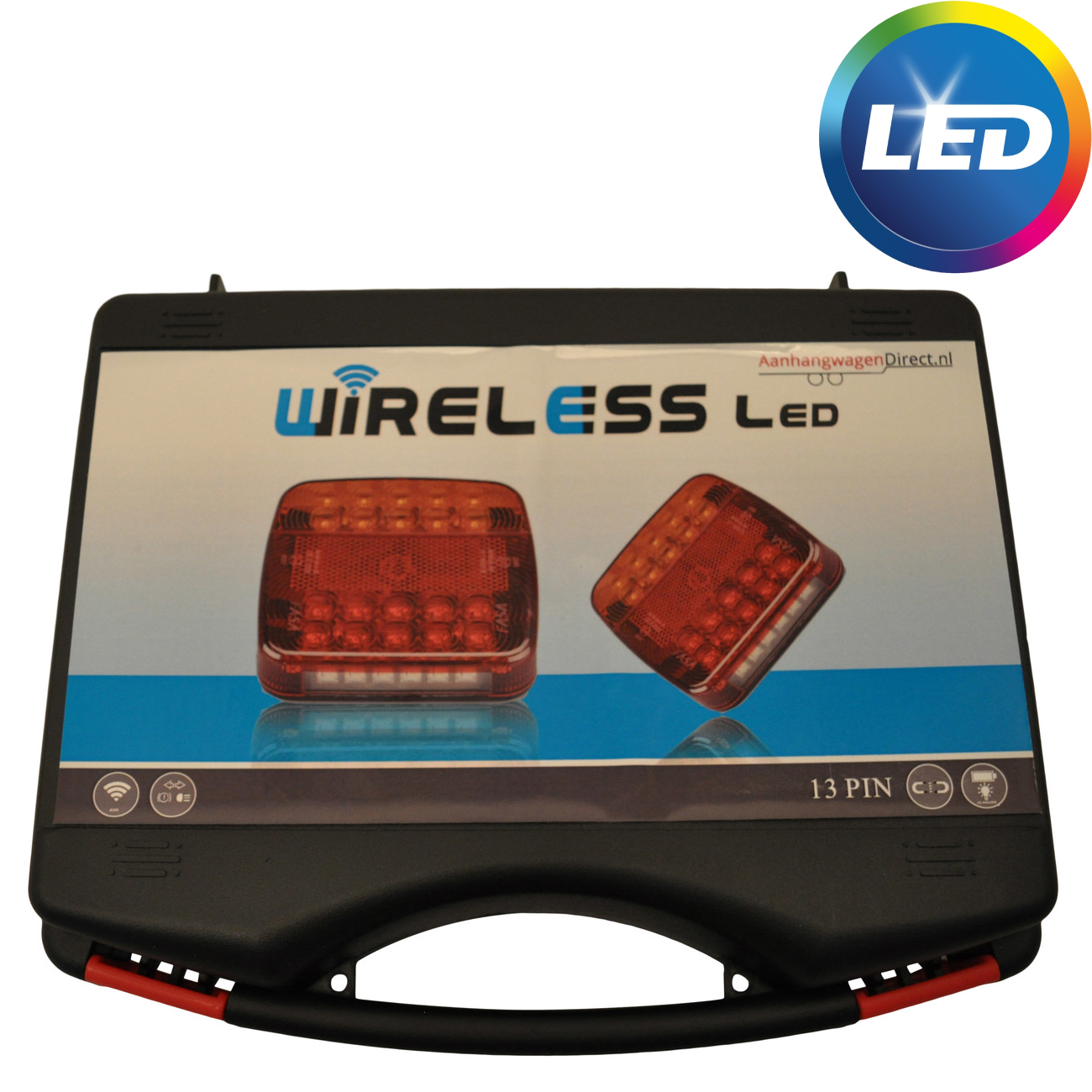 LED verlichtingsset met magneten - draadloos - 13 polig