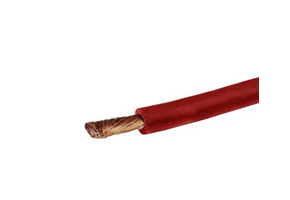 Accukabel 16 mm² - rood - per meter