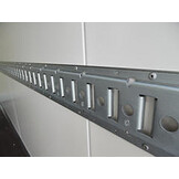 Rails voor ladingzekering  2,5 mm dikte - diverse lengtes