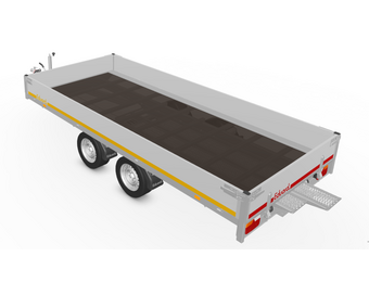 406x180 cm - 3000 kg - 30 cm borden + oprijpl.