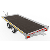 Kantelbare Eduard Autotransporter - 406x200 cm - 3000 kg - 63 cm laadvloerhoogte