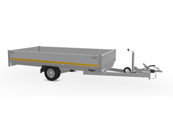 310x160 cm - 1500 kg - 30 cm borden - geremd