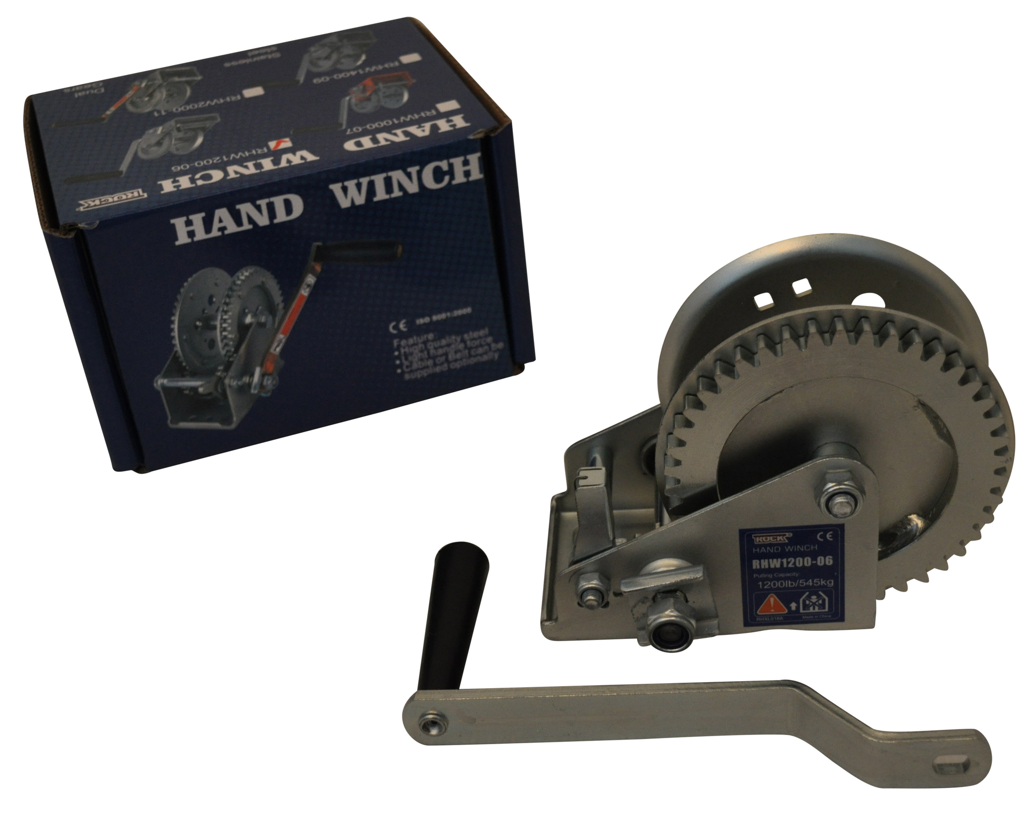 Handlier ongeremd 575 kg overbrenging 4.2:1