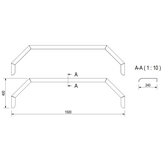 De Haan THMAQ 24150 - aluminium traanplaat spatbord